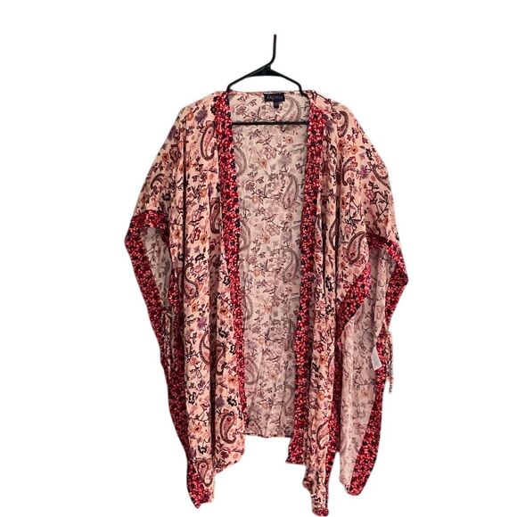 Artesia Other - Artesia Paisley Floral Kimono Cover Up Multicolor Women's XL